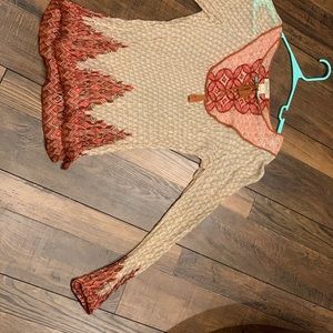 Lucky Brand boho shirt